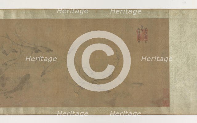 Fish and Water Weeds, 1368-1644. Creator: Unknown.