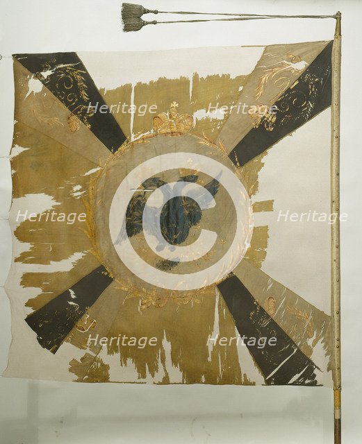 Flag of the Life Guard Litovski (Lithuanian) Regiment, 1811. Artist: Flags, Banners and Standards  