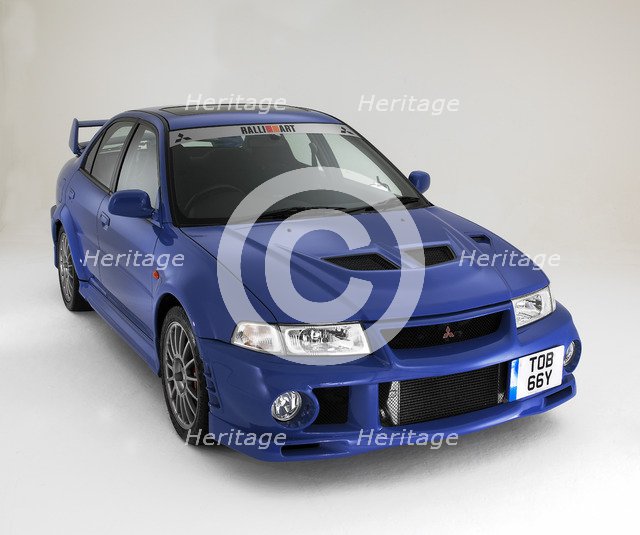 1999 Mitsubishi Evo 6 Artist: Unknown.