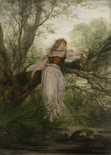 Ophelia, c1869. Creator: Victor Muller.