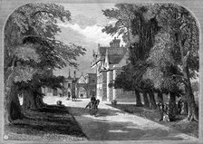 East front and principal entrance, Sandringham, Norfolk, 1887. Artist: Unknown