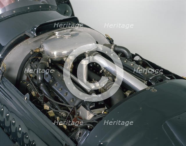 1950 BRM V16 engine. Creator: Unknown.