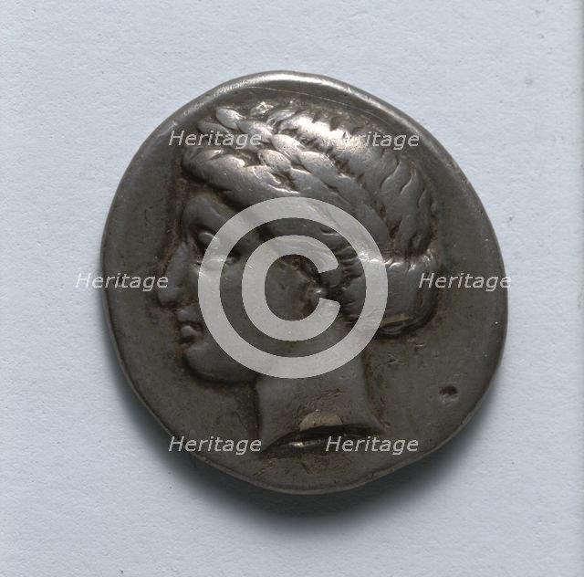 Drachma: Apollo (obverse), 300s BC. Creator: Unknown.