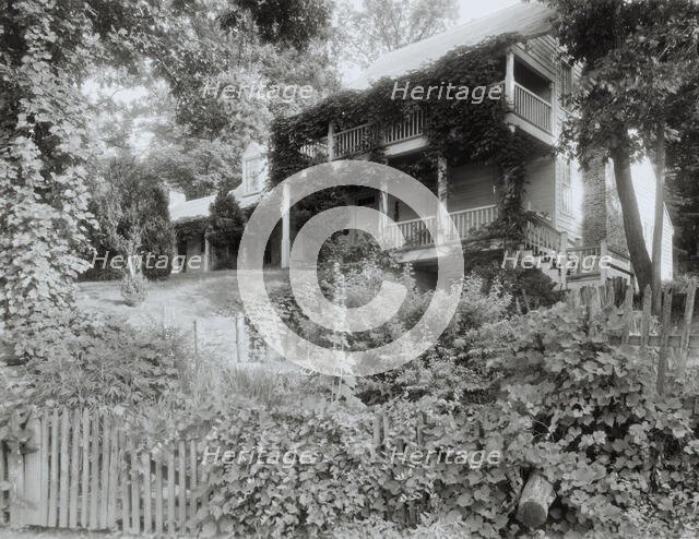 Michie's Old Tavern, Charlottesville, Albemarle County, Virginia, 1933. Creator: Frances Benjamin Johnston.