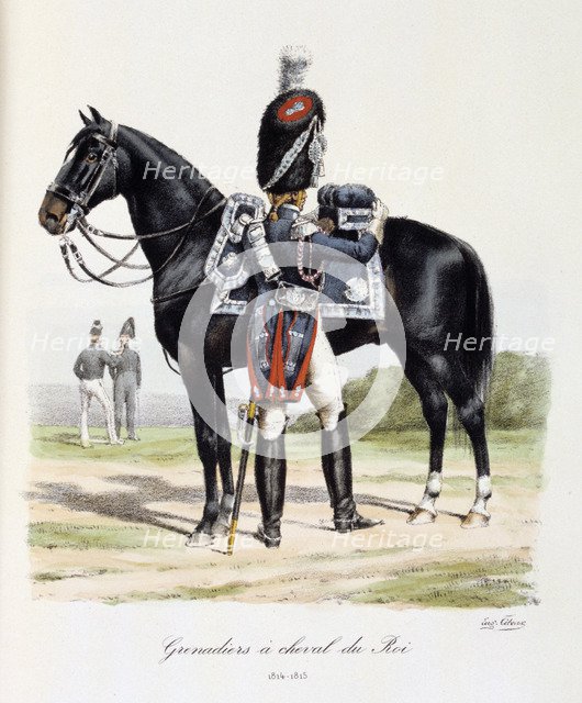 'Grenadiers à Cheval du Roi',  1814-15 Artist: Eugene Titeux