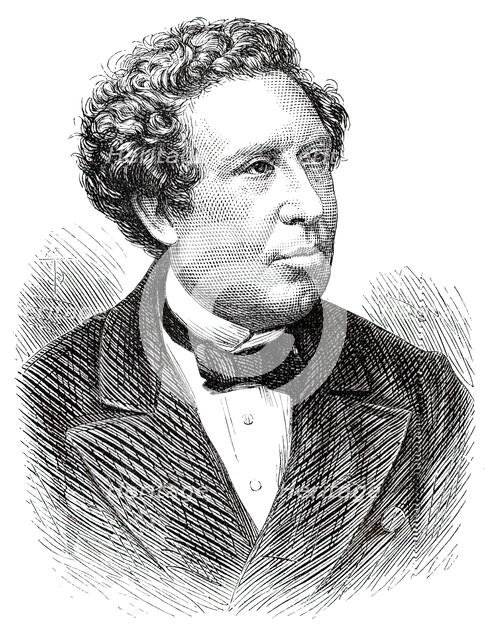 The late Dr. Letheby, City Officer of Health, 1876. Creator: Unknown.