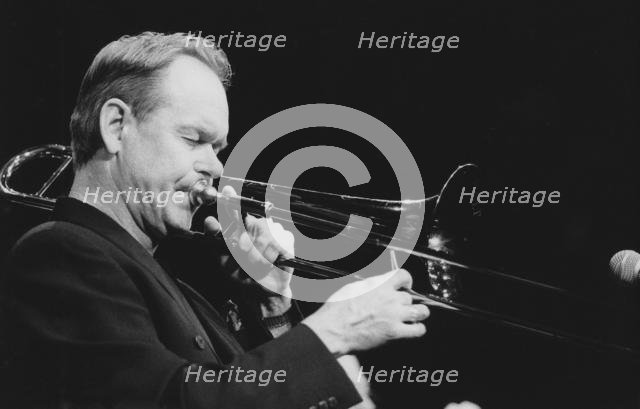Unknown Trombonist, c1982. Creator: Brian Foskett.
