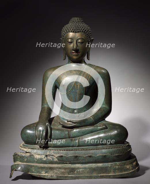 Seated Buddha, c. 1400s. Creator: Unknown.
