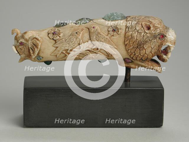 Cane Handle of Tipu Sultan (reigned 1782-1799) (image 1 of 2), between 1783 and 1784. Creator: Unknown.