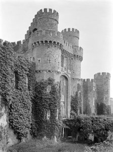 Herstmonceux Castle, East Sussex, 1920s. Artist: Nathaniel Lloyd.