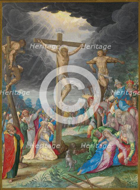 The Crucifixion, 1627. Creator: Brentel, Friedrich.