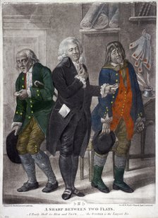 The expense of lawyers, 1770. Artist: Anon