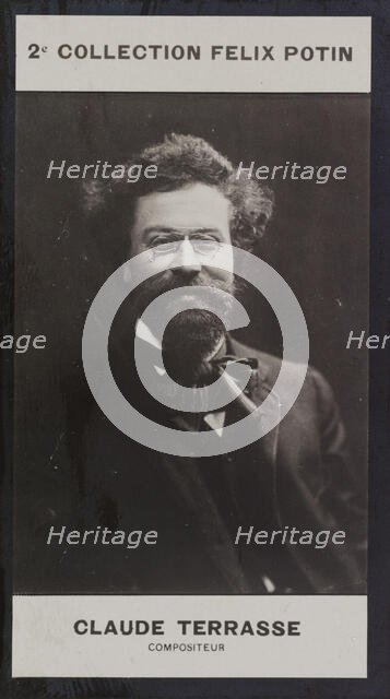 Portrait of the Composer Claude Terrasse (1867-1923), c.1900-1910. Creator: Anonymous.