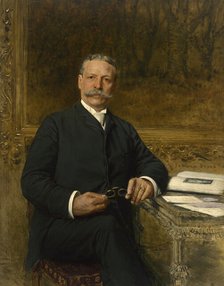 Charles Tyson Yerkes, c. 1893. Creator: Jan Van Beers.