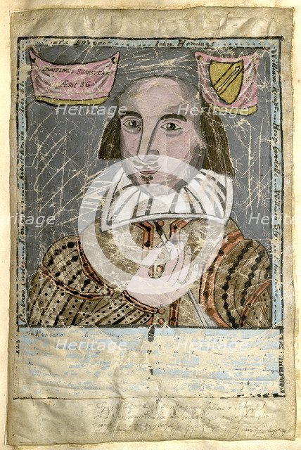 William Shakespeare, 1794-1813. Artist: Ireland, William Henry, (?) (1777-1835)