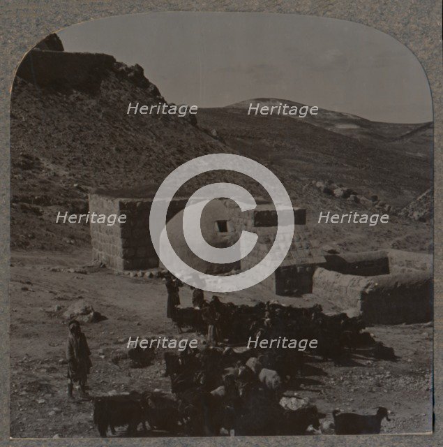 'Half-way inn on the journey of Jericho', c1900. Artist: Unknown.