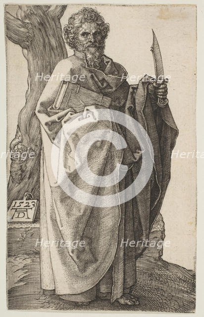 Saint Bartholomew, 1523. Creator: Albrecht Durer.