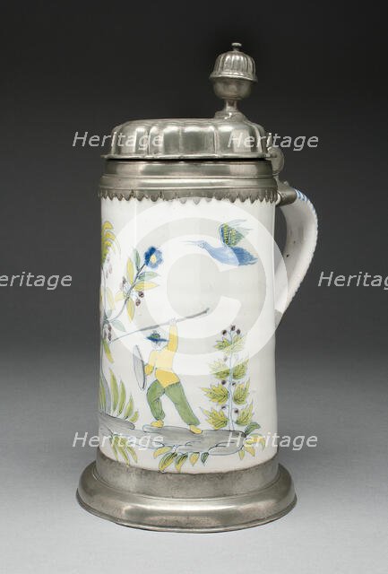 Tankard, Germany, c. 1720. Creator: Unknown.