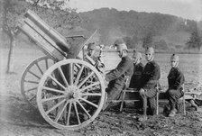 Swiss field Howitzer, between c1915 and c1920. Creator: Bain News Service.