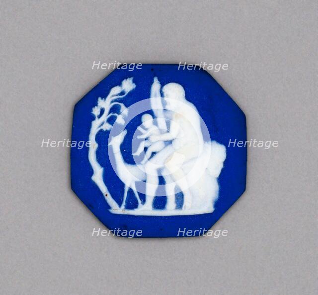 Cameo with Classical Figures, Burslem, Late 18th century. Creator: Wedgwood.