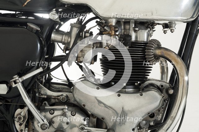 1961 BSA A10 Super Rocket Artist: Unknown.