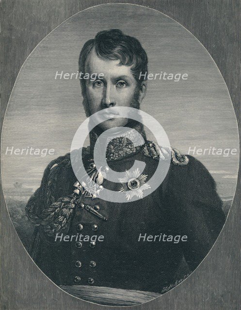 'Frederick William III - King of Prussia', c1814-1816, (1896). Creator: T Johnson.