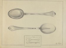 Silver Spoon, c. 1936. Creator: Horace Reina.
