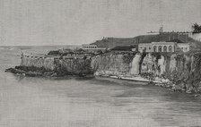 Port entrance, San Juan, Puerto Rico, 1898. Creator: Unknown.