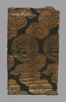 Fragment (From a Temple Hanging), Japan, late Edo period (1789-1868), 1801/25. Creator: Unknown.