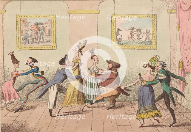 Specimens of waltzing, 1817.