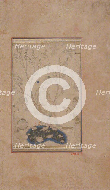 A Gentleman with his Musicians, mid-16th century. Creator: Unknown.