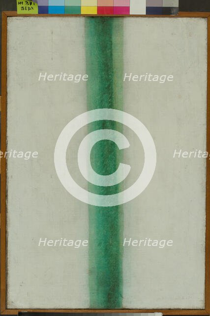 Green Stripe, 1917-1918. Creator: Rozanova, Olga Vladimirovna (1886-1918).