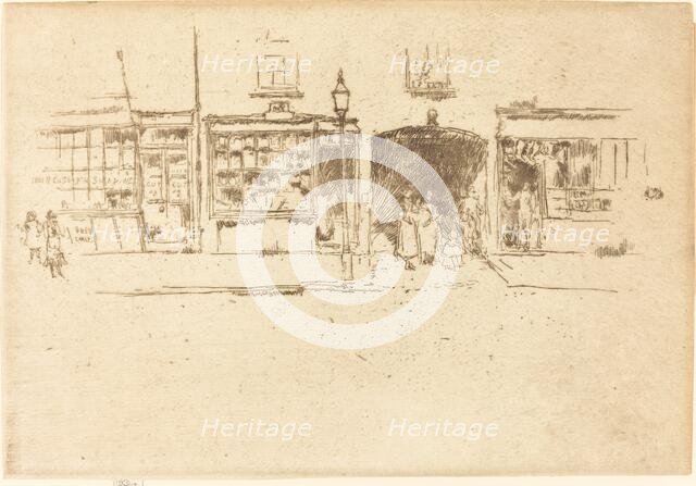 The Barber's, c. 1886/1888. Creator: James Abbott McNeill Whistler.