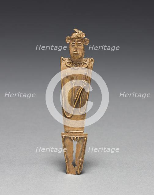 Tunjos (Votive Offering Figurine), c. 900-1550. Creator: Unknown.