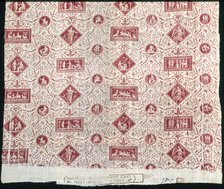 Panel (Furnishing Fabric), France, 1795/99. Creator: Oberkampf Manufactory.
