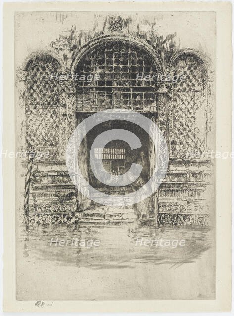 The Doorway, 1879-1880. Creator: James Abbott McNeill Whistler.