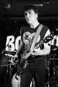 Mark Burgess, The Chameleons live at the Boileroom, Guildford, Surrey, July 2023. Creator: Annapaola Marchesani.