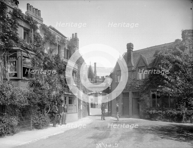 Eton College, Brewhouse Yard, Eton, Berkshire, c1860-c1922. Artist: Henry Taunt