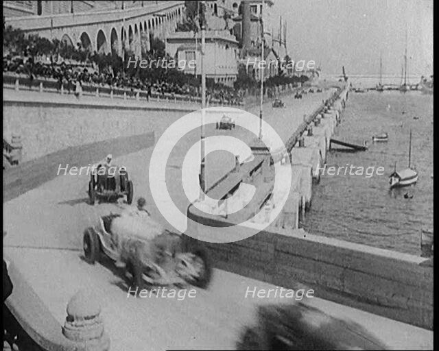Grand Prix Motor Racing in Monte Carlo, 1929. Creator: British Pathe Ltd.