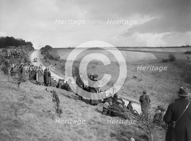 Essex Motor Club Kop Hillclimb, Buckinghamshire, 1922. Artist: Bill Brunell.