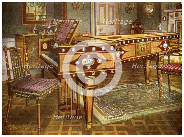 Late 18th century decorative furniture, 1911-1912.Artist: Edwin Foley