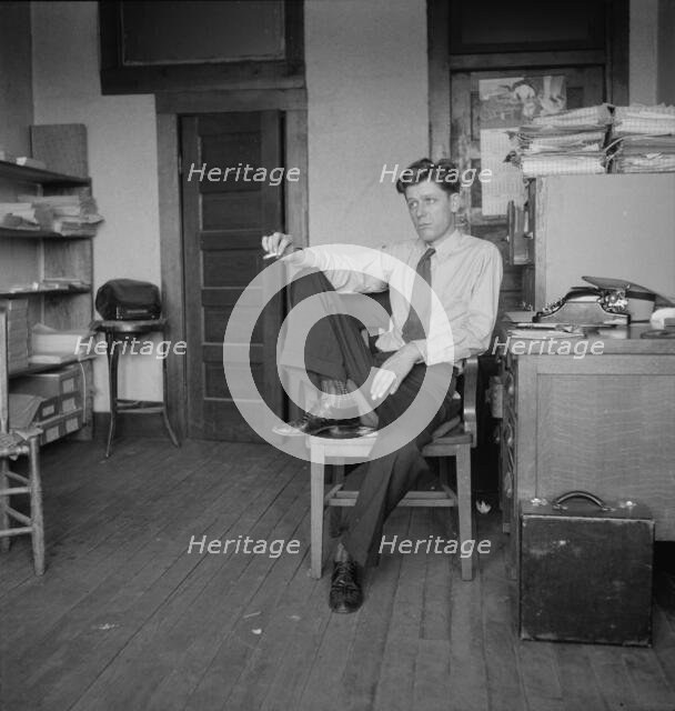 HL Mitchell, Secretary of Southern Tenant Farmers Union, Memphis, Tennessee, 1938. Creator: Dorothea Lange.
