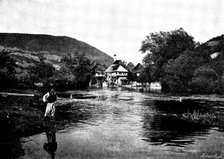 Ten Days in Bosnia: the Tourists' House, Jézero, 1895. Creator: Andre & Sleigh.