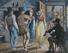 Merrymaking at a Wayside Inn, 1811-ca. 1813. Creator: Attributed to John Lewis Krimmel (1786-1821).