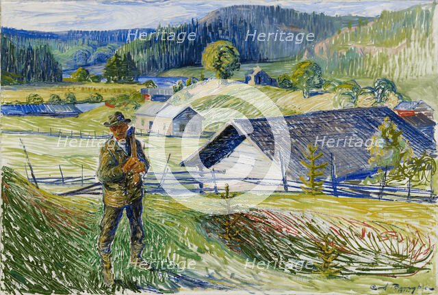 Kiiala vanios, 1911. Creator: Carl Bengts.