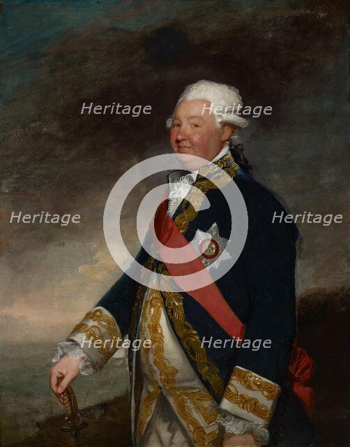 Vice-Admiral Edward Hughes, 1780s. Creator: Gilbert Stuart.
