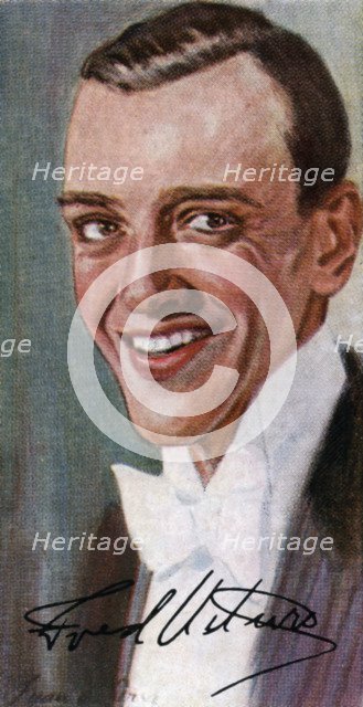 Fred Astaire, (1899-1987), American film and Broadway stage dancer, actor, 20th century. Artist: Unknown