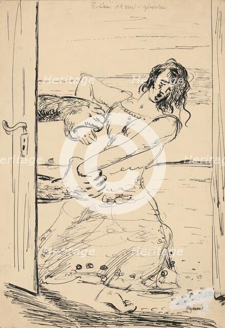 Embrace, 1936. Creator: Cyprian Majernik.