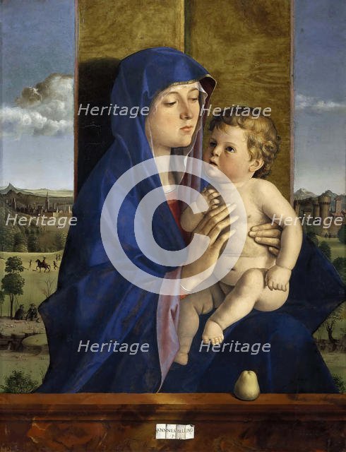 Madonna with Child, ca 1485. Creator: Bellini, Giovanni (1430-1516).