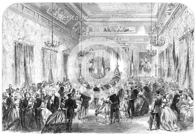 The International Naval Festival at Cherbourg: the ball at the Hotel de Ville, 1865. Creator: Unknown.